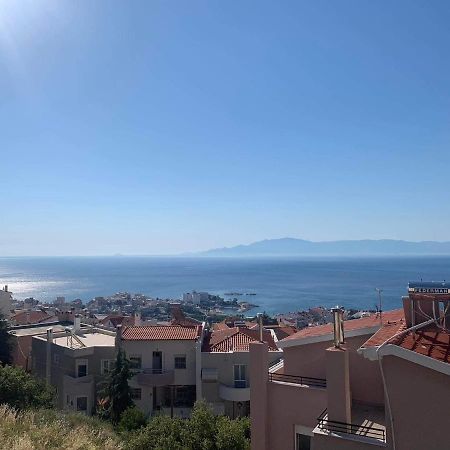 Апартаменти Breathtaking Sea View Кавала Екстер'єр фото