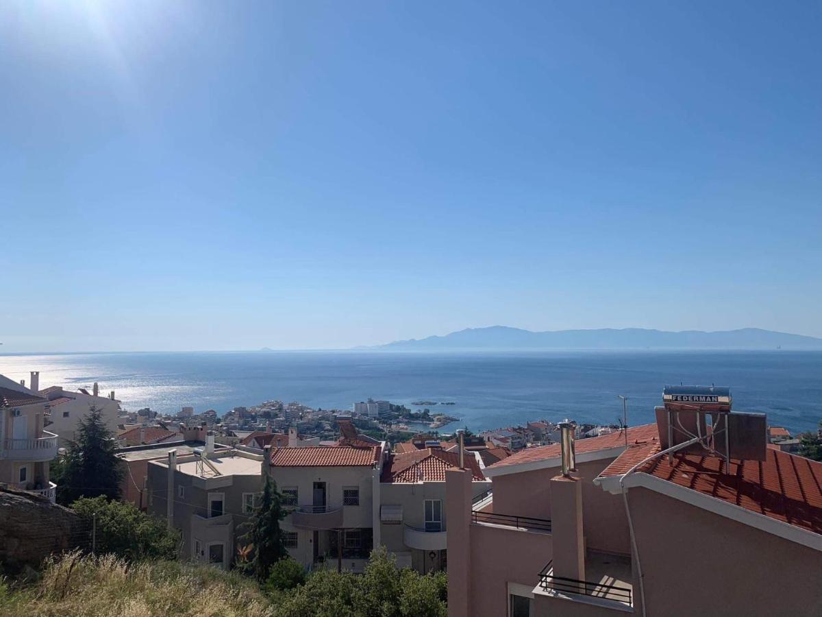 Апартаменти Breathtaking Sea View Кавала Екстер'єр фото